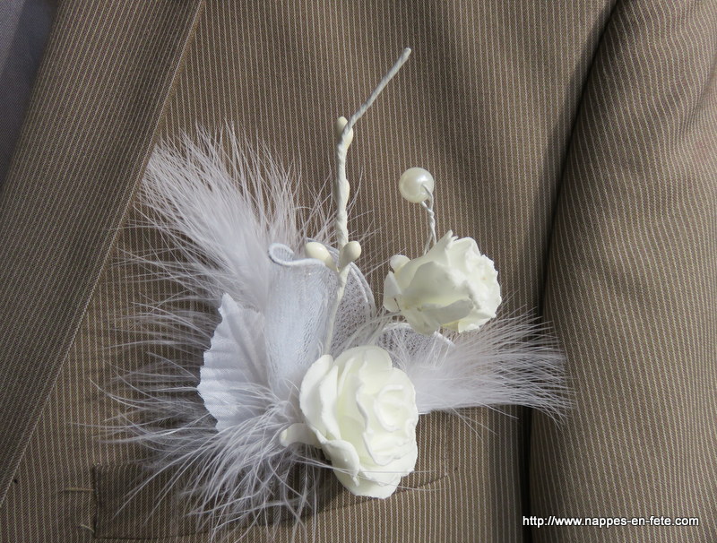 boutonnière marié